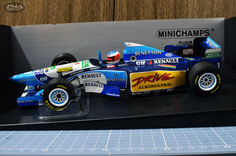 MICHAEL SCHUMACHER 1995 BENETTON B195 1:18
